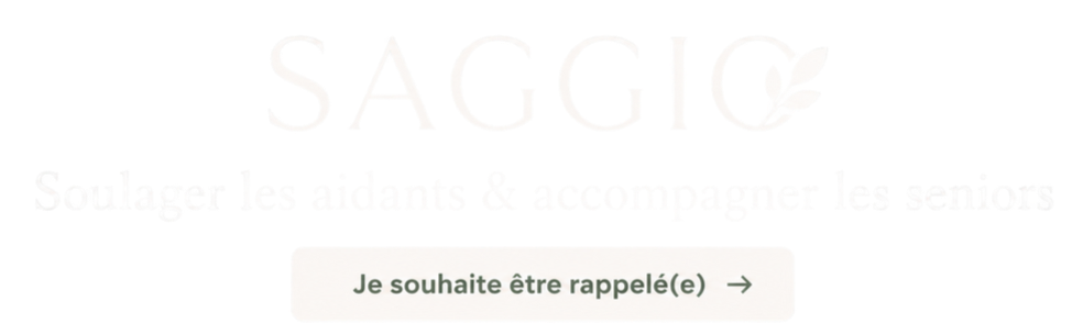 Saggio, soulager les aidants et accompagner les seniors